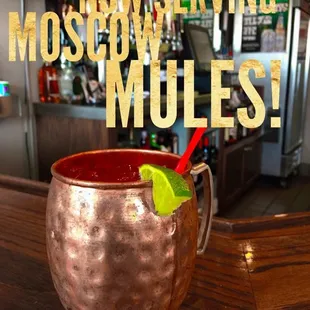 We serve a large variety of Mules.