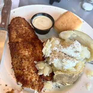 Parmesan Crusted Walleye