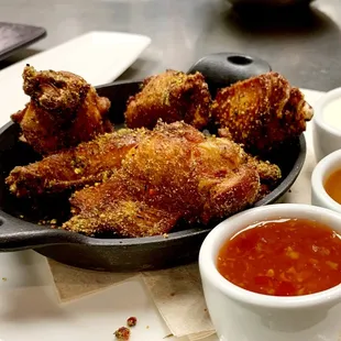 Crispy Lemon Pepper Wings