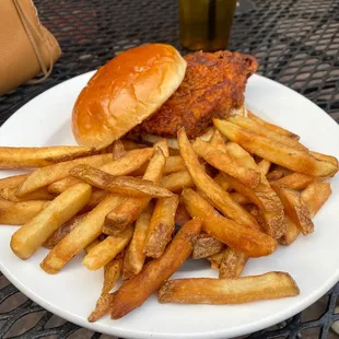 hot chicken sandwich
