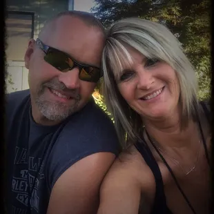 My husband Shane and I