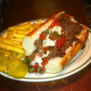 Philly cheese steak