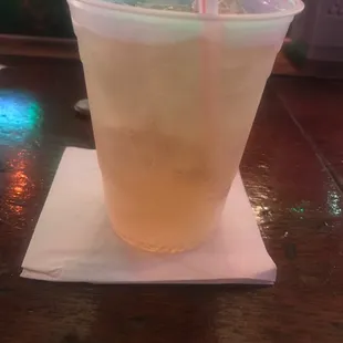 Double Whiskey w/ Sprite. $5.00!
