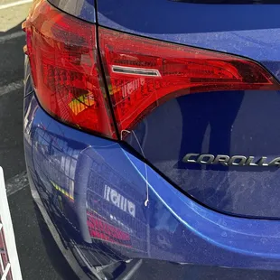 Paint from maintenance
