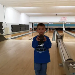 4 year old game champion!! Beat out older brothers and Dad