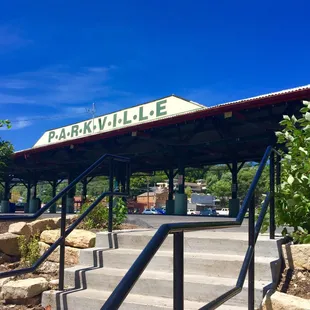 Just right next to English Landing Park.