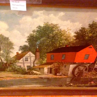 Did your family also have this picture in their living room during the 1960's?