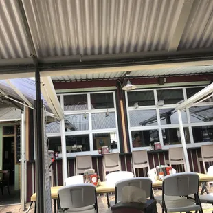 Gigantic outdoor seating area 5.8.2022