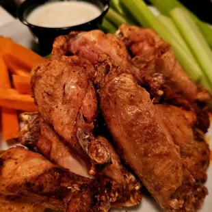 Wings naked