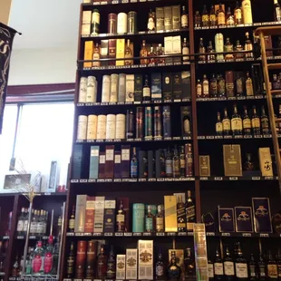 Great Scotch selection