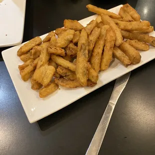 Eggplant fries are awesome!