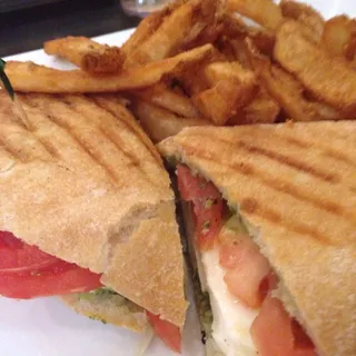 Fresh Mozzarella and Tomato Panini