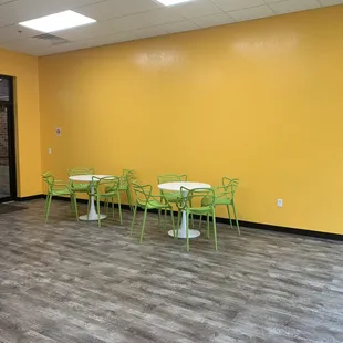 A place to sit and enjoy your meals!