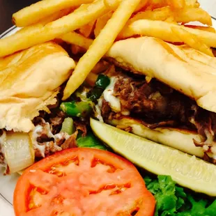 Philly Cheese Steak Sandwich