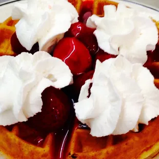 Strawberry Waffle