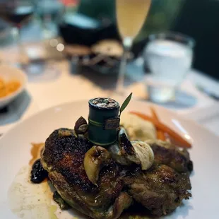 Roasted 1/2 Mary's chicken.  One of their signature dish.