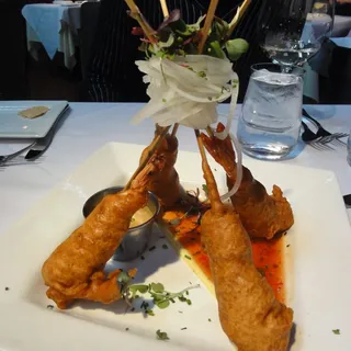 Tiger Shrimp Corndogs