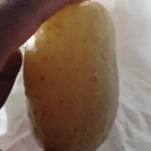 Look y'all at my $1 pickle small small