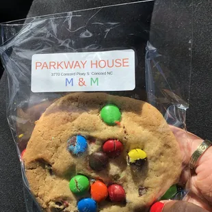 m&amp;m cookie