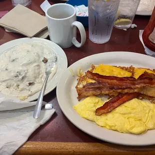 pancakes, food