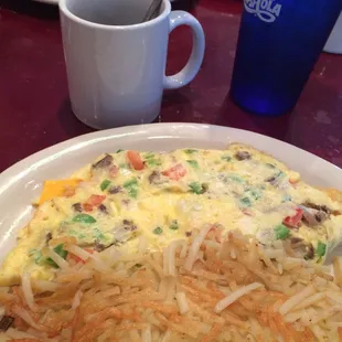 Veggie omelette