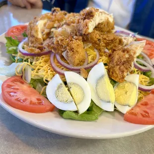 Nicks Spicy Southern Fried Chicken Salad