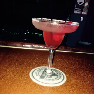Come in for happy hours!!! ;) cherry margarita below... Delicious!!!