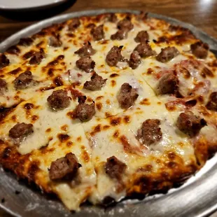 I ate most of this myself because it was so delicous, it has their great sausage