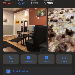 the location of the restaurant