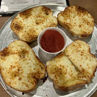 Garlic Cheese Garlic Toast