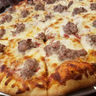 Sausage pizza