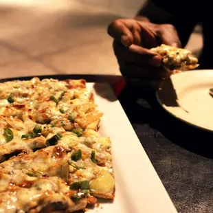 Chicken &amp; Gorgonzola Flatbread