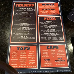 Menu nov 2019