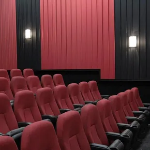 45 seat screening room showcasing New Independent Films and Documentaries