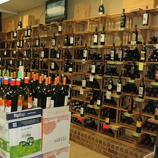 Here's a glance at some of the wine we have in stock.