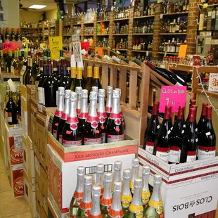 Good selection of Champagnes for New Year