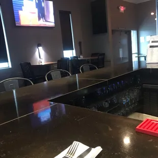 Bar and restaurant area