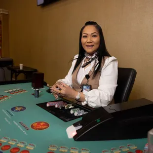 Service with a smile.