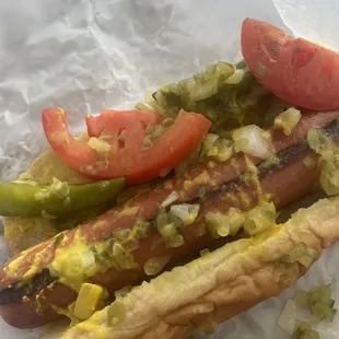 All-Beef Hot Dog