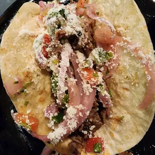 Steak taco