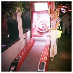 And now with skee ball!