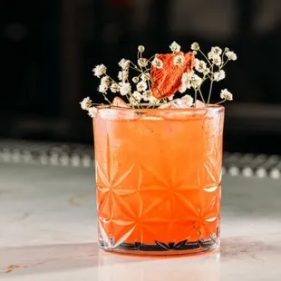 "The Only Hope" Specialty Signature craft cocktail made with fresh squeezed juice