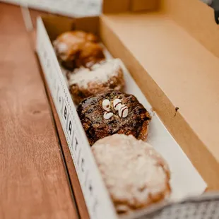 a box of doughnuts