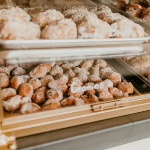 a variety of doughnuts