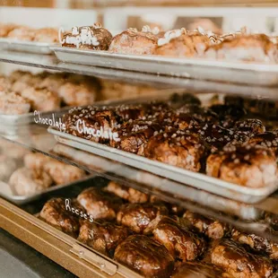 a variety of doughnuts