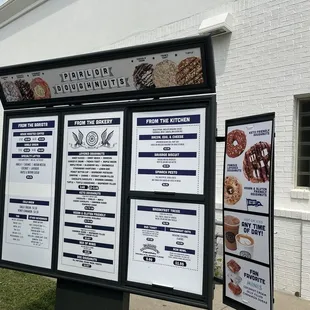 sushi and sashimi, menu