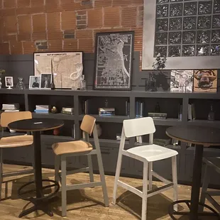 Seating by front door