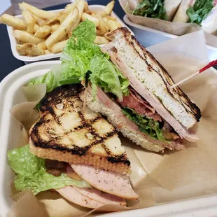 Sourdough Turkey Club