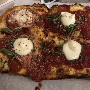 Detroit Style Pizza