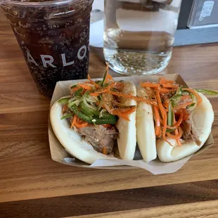 Ginger Pork Steam Buns